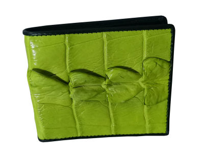 BestCare กระเป๋า 2 พับสั้น สีเขียวสดใสจริงๆ เป็นส่วนหาง ของแท้ ใช้นาน ใช้ทน