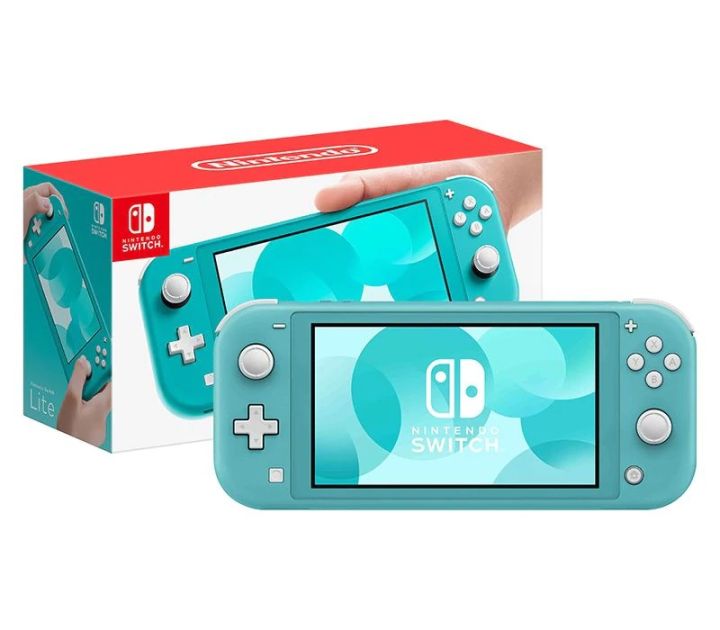 nintendo-switch-lite-turquoise-เครื่องเล่นเกมส์-nintendo-switch-รุ่น-lite-สีเขียว-ของแท้-ประกันศูนย์-18-เดือน