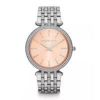 MICHAEL KORSDarci Rose-Gold-tone Dial Steel Crystal Ladies Watch MK3218 -39mm