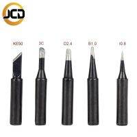 JCD 5PCS/Lot Soldering Iron Tips KE50 3C D2.4 B1.0 I0.8 900M Silver Black Copper Electric Soldering Iron Head For 908S 908 8898