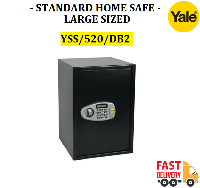 Yale Safe Box Large YSS/520/DB2 Home Safety Box Peti Keselamatan Rumah