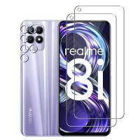 (SHANG LONG) สำหรับ8i Realme ฟิล์มเลนส์กล้องถ่ายรูปแอมป์ป้องกันโทรศัพท์ปกป้องหน้าจอกระจกนิรภัย