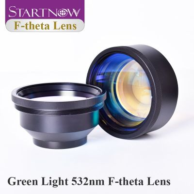 Startnow F-theta Scan Lens 532nm Green Light Laser Marking Machine Galvo System M85 Thread Scan Field 70x70mm Optical Scan Lens
