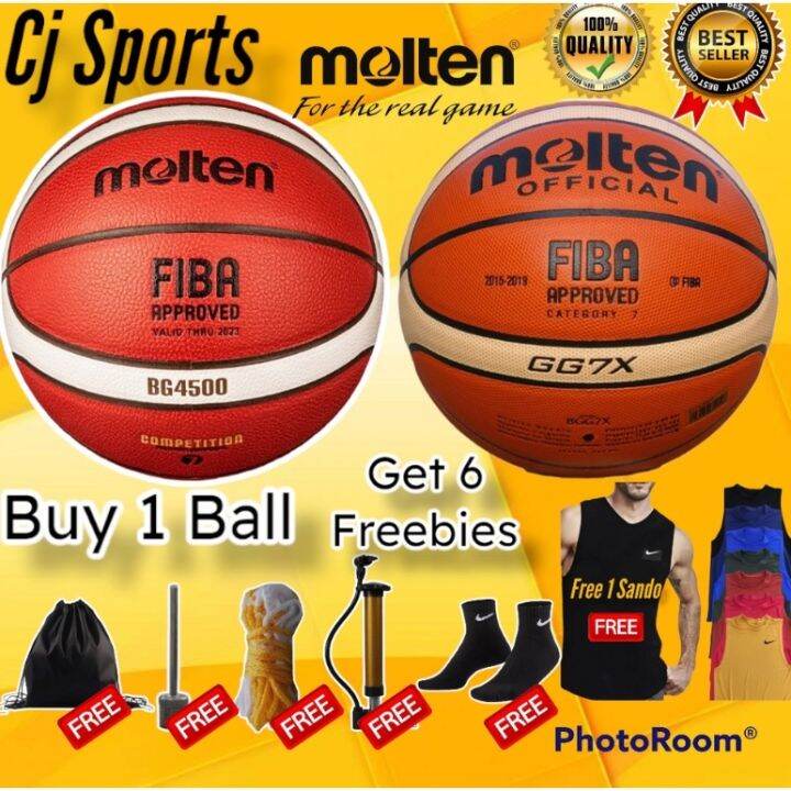 basketball ball original standard size 7 outdoor for adult☾♝ Molten