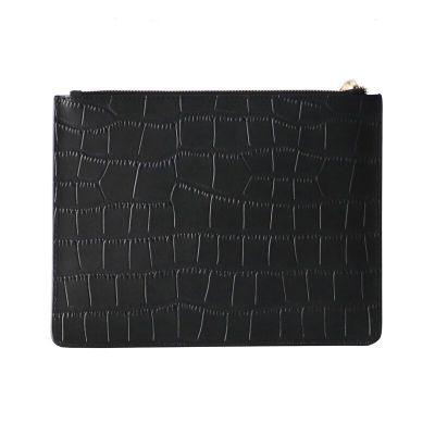 Crocodile Leather Embossed Clutch Bag With Card Slots For Women 2020 New Fashion Ladies Customize Initial Letters Name