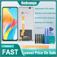 Redsange หน้าจอ LCD 6.72นิ้วของแท้สำหรับ A58 OPPO 4G/A98/F23/K11X CPH2577 CPH2529 CPH2527จอแสดงผล LCD แบบสัมผัสหน้าจอชุดประกอบดิจิไทเซอร์สำหรับ OPPO A58 4G A98 F23หน้าจอ K11X