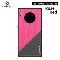 สำหรับ Huawei Mate 30 Pro PINWUYO Rong ซีรีส์กันกระแทก PC + TPU + ฝาครอบป้องกันผ้าใยสังเคราะห์ (จัดส่งรวดเร็ว)