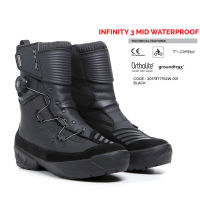 TCX INFINITY 3 MID WATERPROOF BLACK / MILITARY GREEN COLLECTION 2022