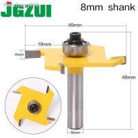 【DT】hot！ 1PSC Z4 T SLOTTING BIT 8mmShank Industrial Grade Rabbeting Bit woodworking tool router bits