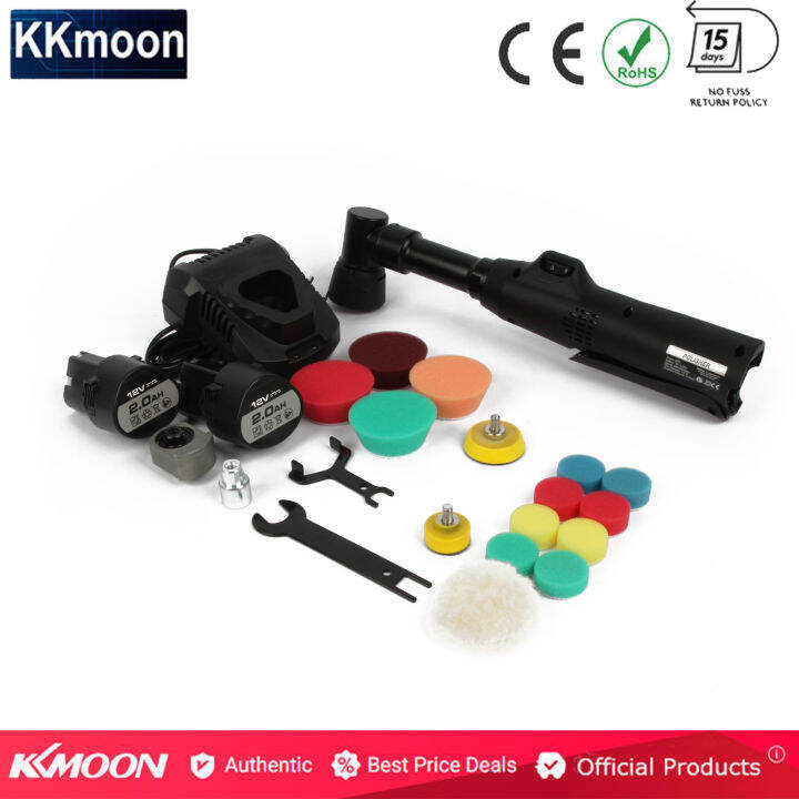 KKmoon Portable Car Polishing Machine Mini Electric Auto Polisher