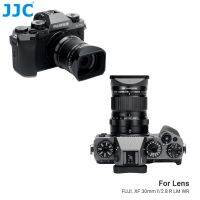 หมวกคลุมและฝากเลนส์โลหะ JJC สำหรับเลนส์ไมโคร Fujifilm XF 30มม. F/ 2.8 R LM WR (Φ43mm)