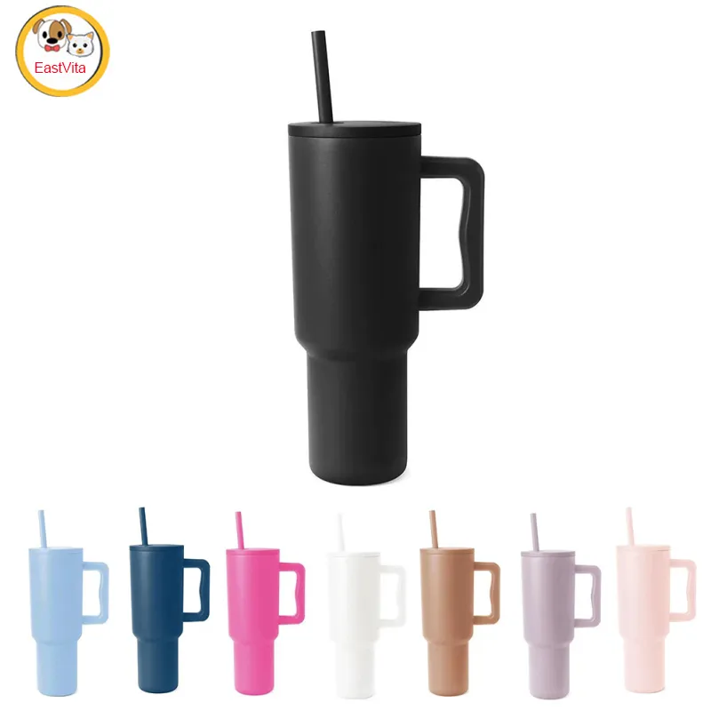 Car Tumbler Cup Tumbler with Handle, High Capacity, Women Men