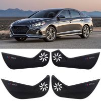 Car Door Panel Sticker Anti-kick Protector Interior Mat Decoration Kick Pad Accessories for Hyundai Sonata LF 2015 - 2019 2017