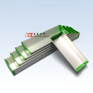 Cheap 1pc Silk Screen Printing Squeegee Ink Scraper Screen Printing  Aluminum Emulsion Scoop Coater Tools