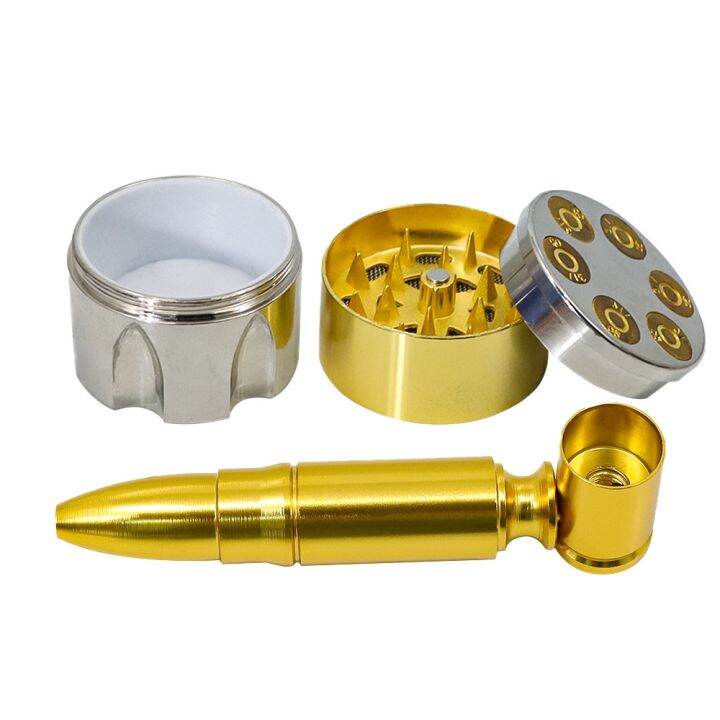 cod-shaped-metal-pipe-zinc-alloy-3-layer-grinder