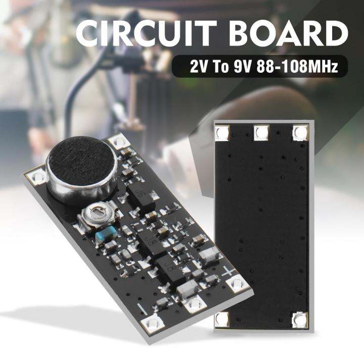 88108 MHz FM Transmitter Wireless Microphone Surveillance Frequency