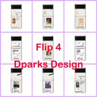 -  【Z Flip 4 Korean Phone Case 】 Samsung Galaxy DPARKS Collection 2 Case Polycarbonate Slim Hand Made From Korea