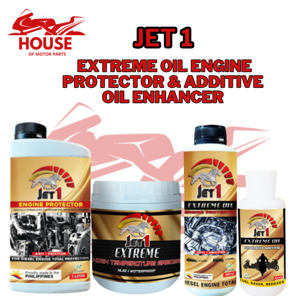 HOM Jet 1 Extreme Oil Engine Protector & Additive Oil Enhancer (1L