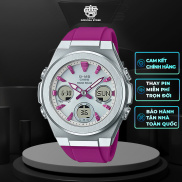 Đồng hồ nữ CASIO BABY-G MSG-S600-4A chống va đập, Hàng chính hãng