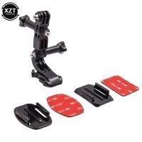 【hot】▽✿  Front Side Helmet Accessories Set J-shaped Buckle Base Support Mount for 5 6 7 4 Yi Go New