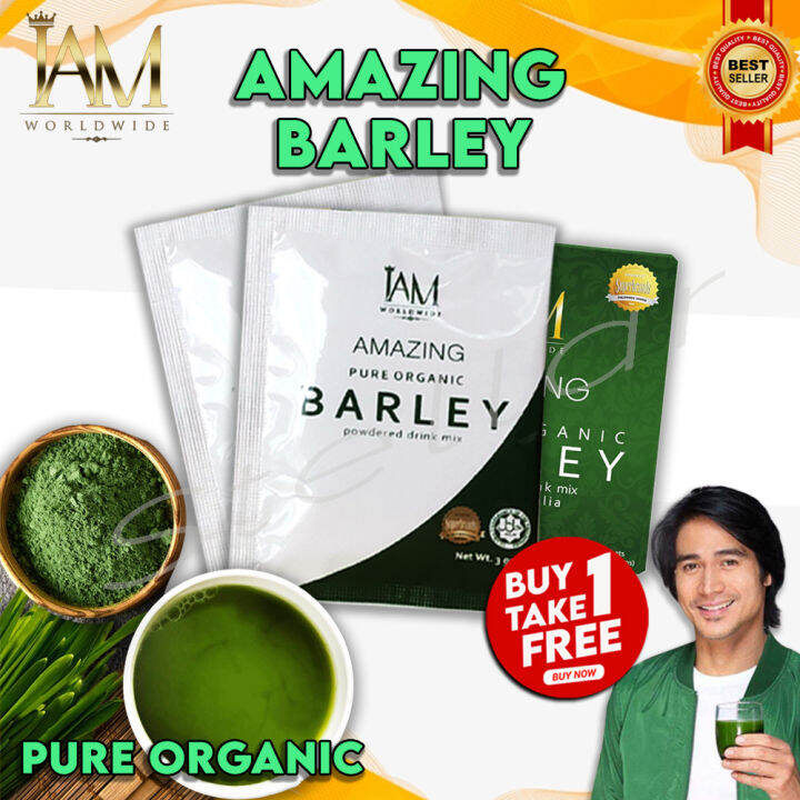 BUY 1 TAKE 1! SACHET I AM Amazing Pure Organic Barley BEST SELLER