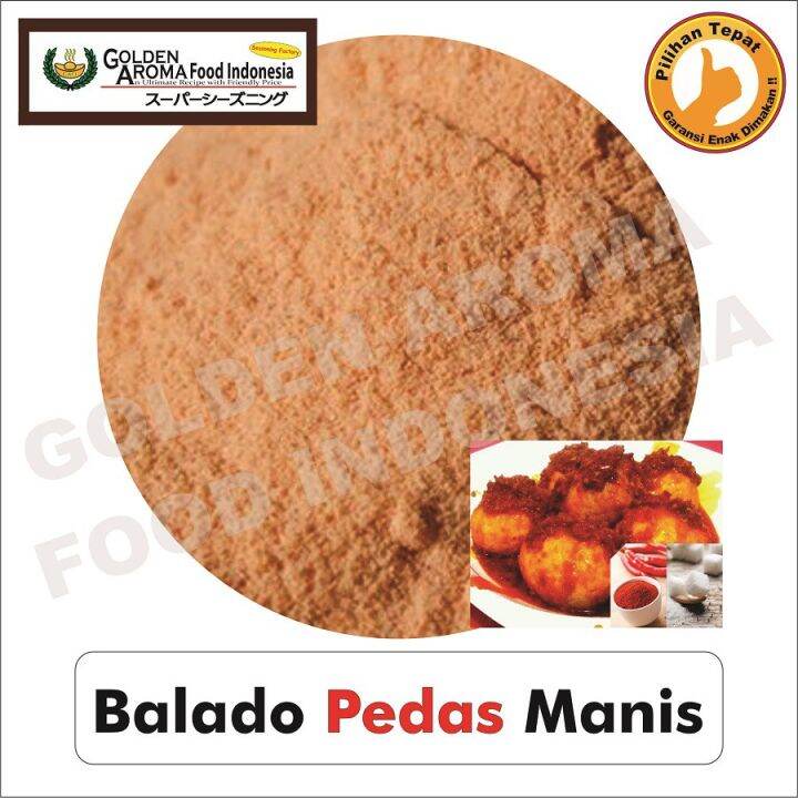 Bumbu Tabur Serbaguna Murah Halal Rasa Balado Pedas Manis 1000 Gr 1