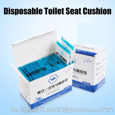 【LZ】◎☸✎  50 Pcs 2023 New Disposable Toilet Seat Cushion Portable Waterproof Toilet Cover Seat Cushion Waterproof Travel Toilet Cover