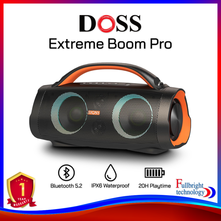 Doss Extreme Boom Pro Bluetooth Speaker ลำโพงบลูทูธไร้สาย สำหรับพกพา