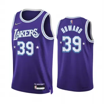 Men's Los Angeles Lakers Dwight Howard #39 Purple 2021/22 Swingman