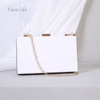 ancier Womens Acrylic Transparent Evening Clutches Clear Jelly Handbag Cross Body Purse Bag Ladies Gift