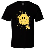 Forrest Gump Splash Smile 1 Black T Shirt