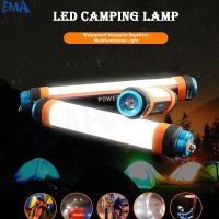 7800mAH USB Rechargeable LED Camping Lamp Tent Trips Lantern IP68 Waterproof Hiking Working Fishing SOS Flashlight Lighting