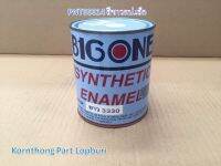 สีขาว,กป.เล็ก Paint-White, small รุ่น กป.เล็ก  0.95ลิตร/ ยี่ห้อ BIG-ONE / PNT00014