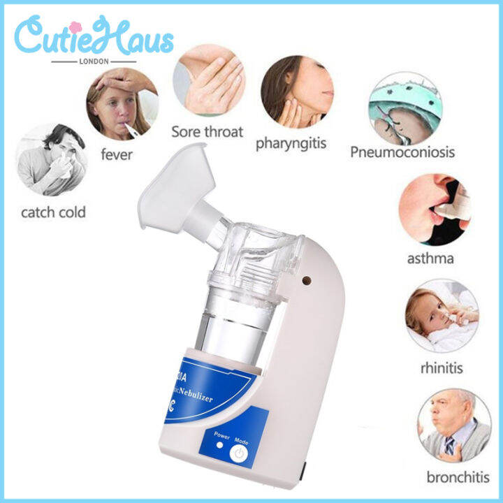 Cutiehaus Portable Electric Sprayer Ultrasonic Nebulizer Handheld ...