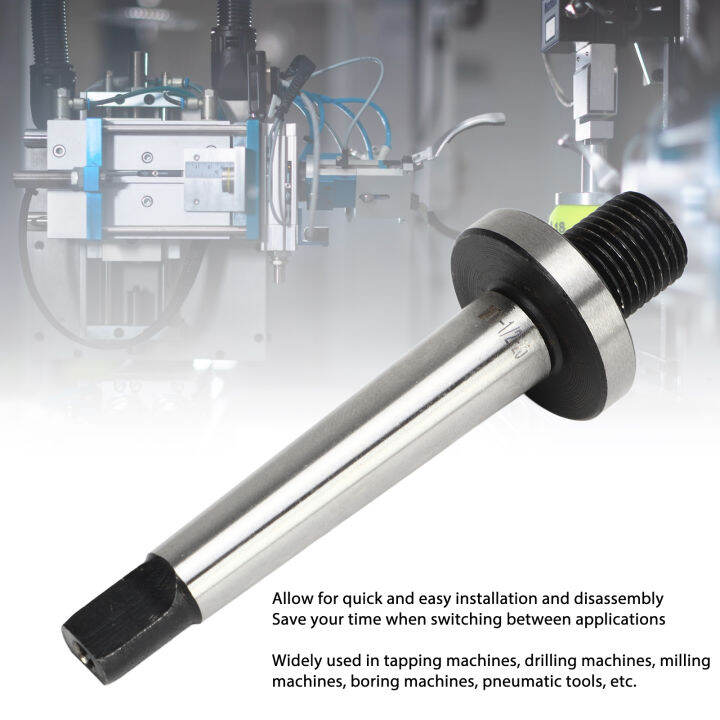 Drill Chuck Arbor Manganese Steel Anti Oxidation Morse MT1 Drill Chuck