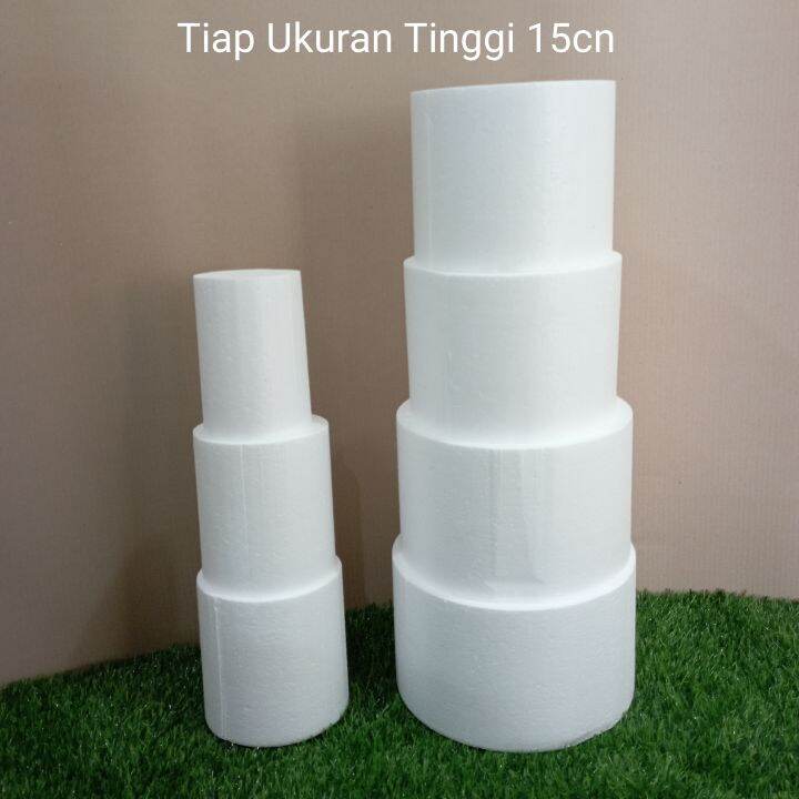 Dummy Cake Styrofoam Gabus untuk Tower Snack Kue atau Art Lainya