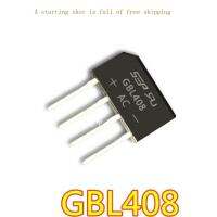 10Pcs ปลั๊กตรง GBL408 GBL08 DIP-4 4A 800V Bridge Stack Rectifier ยี่ห้อใหม่ Original