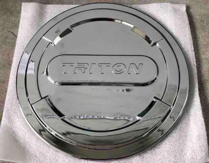 Chrome Gas Tank Cover Mitsubishi Strada Triton 2015 to 2018 Lazada PH