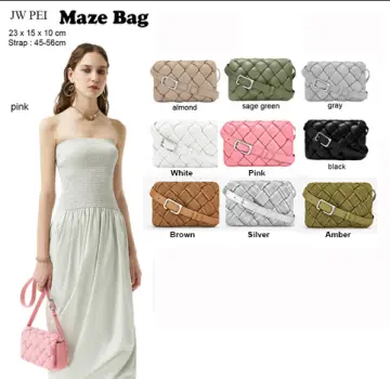 JW PEI, Bags, Jw Pei Maze Bag Women Crossbody Clutch Bag Sage Green