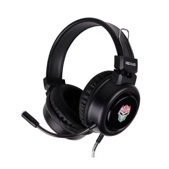 Rexus Headset Gaming Vonix F30 with Mic + Free Audio Splitter untuk