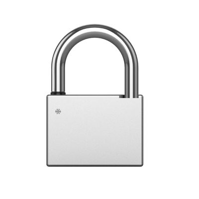 1 Piece Smart Fingerprint Printing Padlock IP65 Waterproof Tuya Bluetooth USB Rechargeable Key Unlock