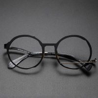 BETSION Men Titanium ญี่ปุ่นรอบแว่นตาผู้หญิง Vintage สายตาสั้น Optical Prescription กรอบแว่นตาแว่นตา Oculos