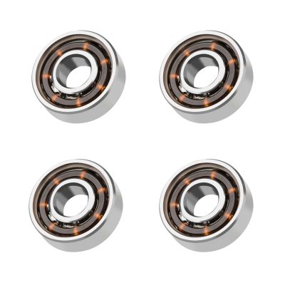 4pcs Bearing steel 608 Inline Roller Wheel Bearing 8x22x7mm shaft for Fingertip Gyro