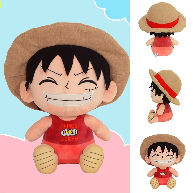 One Piece stuffed Toys Giant 60Cm Plush Toy Doll Luffy Monkey D Christmas gift