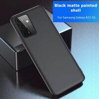 [2023] สำหรับ Samsung Galaxy S23 S20 S21 S22และเคสพิเศษบางนุ่มด้านซิลิโคนสีดำฝาครอบ TPU สำหรับ Samsung A52 A12 A42 A51 A71 Funda