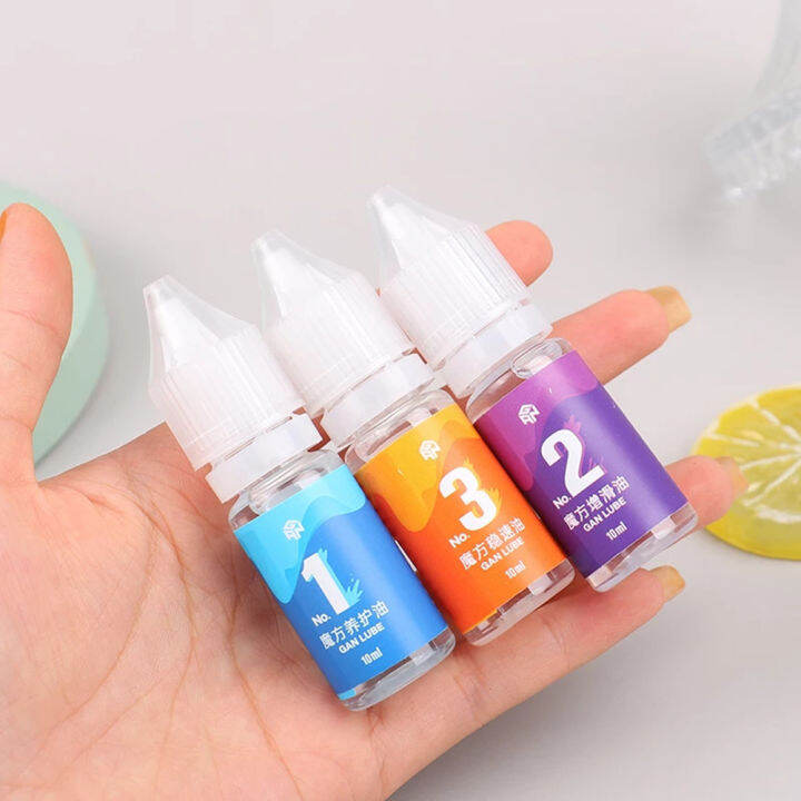 10ml Speed Cube Lubricant Maintenance Lube Oil Rubik's Cube Smooth GAN