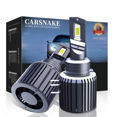 Carsnake H15 Led Bulbs Headlights Canbus With Drl Without Error 20000LM High Brightness Auto Lamps For Volkswagen Golf  Audi Bmw Bulbs  LEDs  HIDs