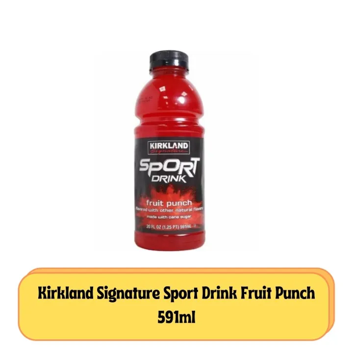 Kirkland Signature Sport Drink Fruit Punch 591ml Lazada PH