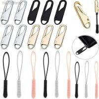 ◕❦◆ 5pcs Zipper Pull Replacement Universal Zipper Metal Puller Slider Zipper Repair Kit Zipper For Suitcases Coat Boots Jacket