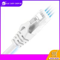 Cat6 24AWG กิกะบิตสายเคเบิลอีเทอร์เน็ตความเร็วสูง1000Mbps สายแลนหัวปลั๊กสายเครือข่าย UTP RJ45สำหรับพีซี PS5 PS4 Xbox PS3